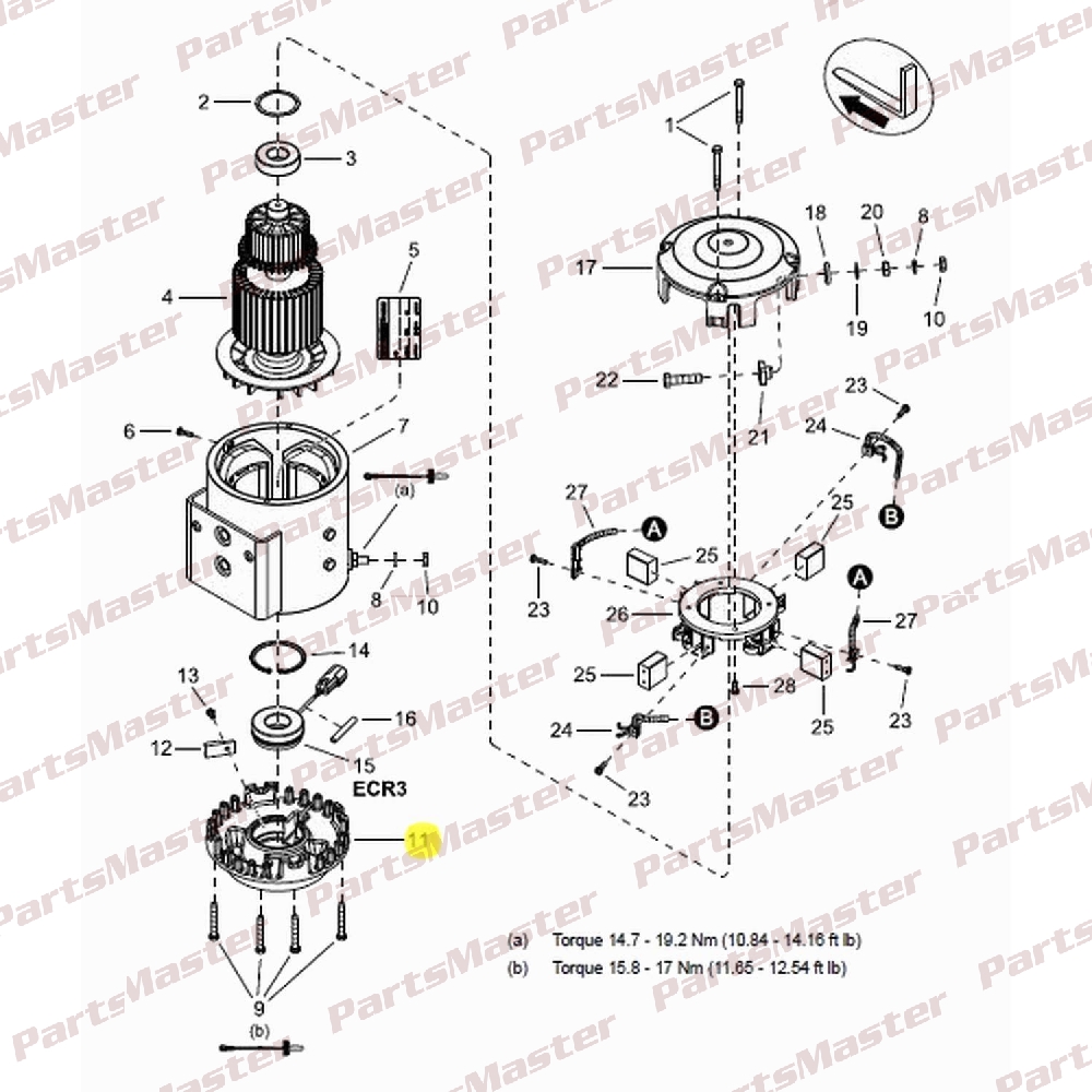 021287_21602-01_11-1.jpg Drive End Head Assembly (021287) - Image 1