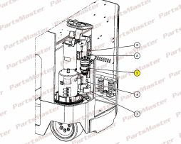 MOTOR - STEER ASSEMBLY (1019447)