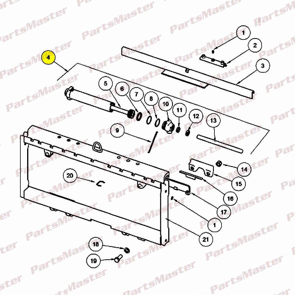 1024557-01_7-28B_4-1.jpg CYLINDER ASSEMBLY- HYD (1024557/01) - Image 1