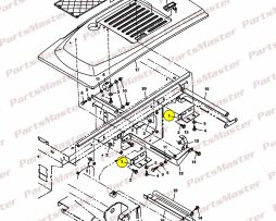 Hinge, .25pin .12, Cover, Top (1057961)