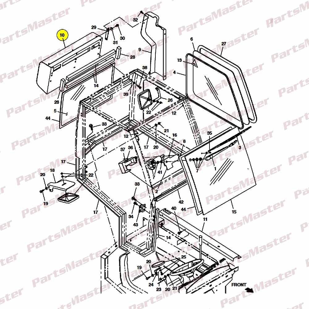 1067918_O6_10-1.jpg Heater Unit, W/ A/C & Fan (See Breakdowns) (1067918) - Image 1