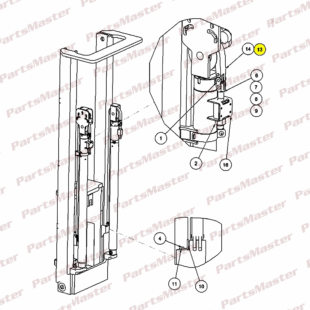 1079826-004_7-7a_13-1.jpg Chain, Free Lift (56.25 in. Chain Length, 90 in. OACH) (BL-644)(1079826/004) - Image 1