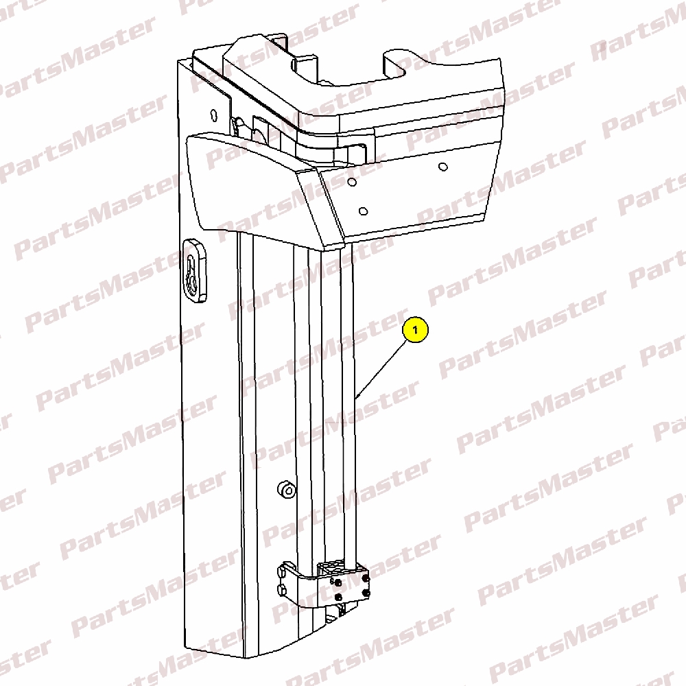 1238887-102_7-11B_1-1.jpg HOSE ASSY HYDRAULIC (1238887/102) - Image 1