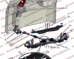 STEERING SHAFT, SLIP JOINT W/BOOT (18-058-94)