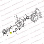Flange, Pump, Water [Ku](70919)