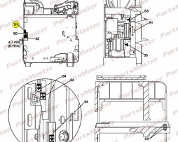 CAUTION CHARGER HOOK UP (069047-033)