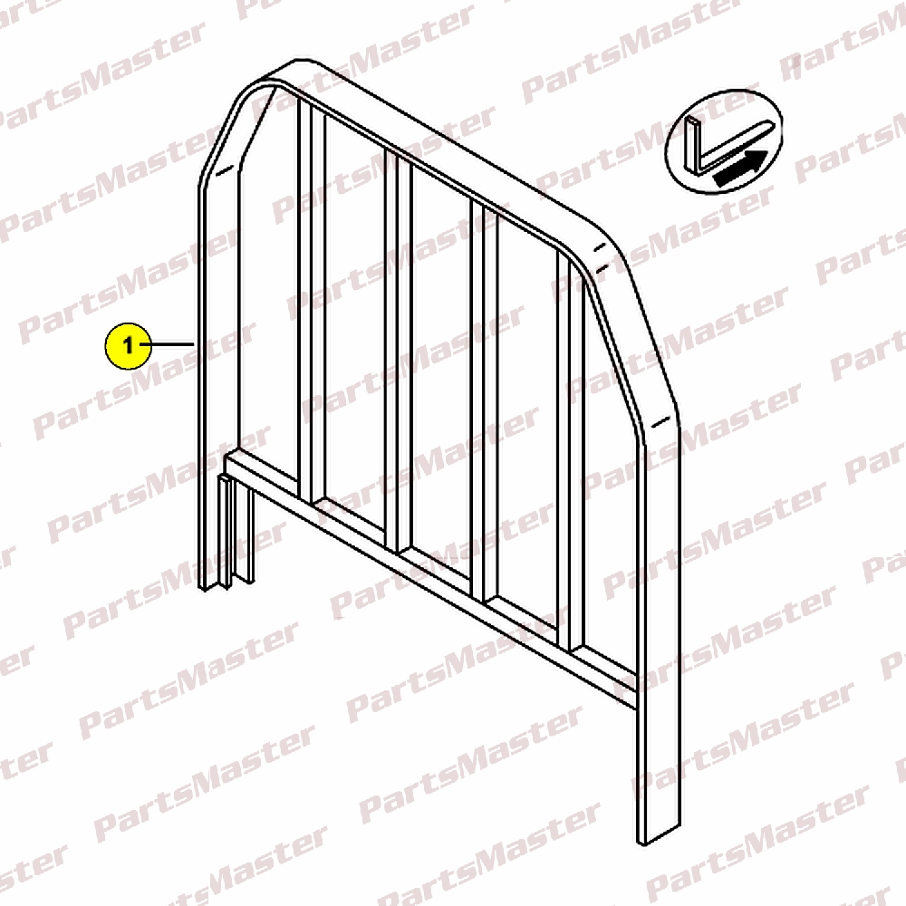 2655-01_1_117416-1.jpg BACKREST LOAD WELDMENT 60 (117416) - Image 1