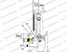 TRACTION MOTOR MAP GERMAN(868110-001)