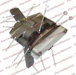 Brake rebuild kit, 1 axle front or rear, (41-348-61)