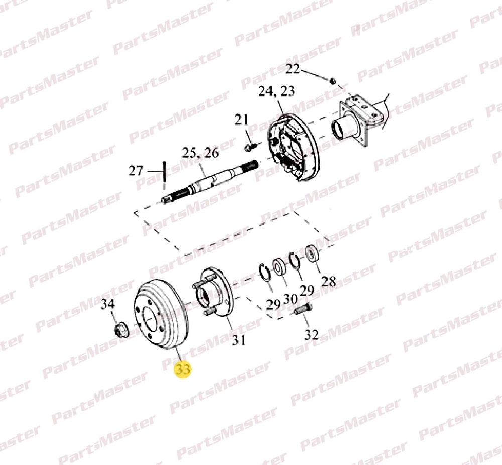 41-518-01-1.jpg Brake Drum (41-518-01) - Image 1