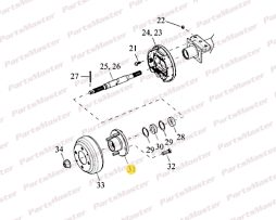 Axle Hub 41-518-02