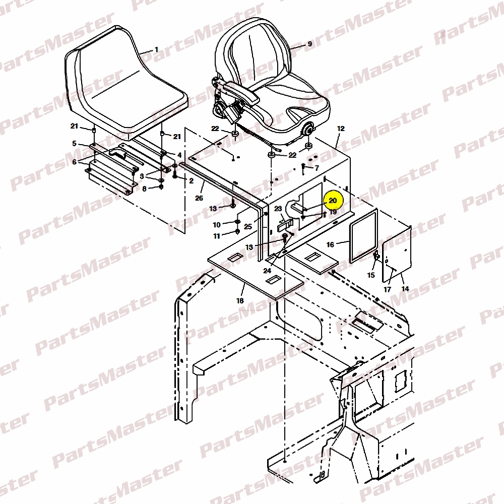 63378_S6_20-1.jpg Magnet, Drive Brush(63378) - Image 1