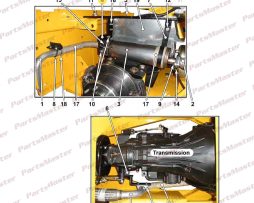 Bracket, Rear muffler (66-100-15)