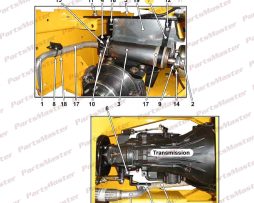 Bracket, Front muffler (66-100-18)