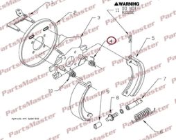 Torsion Spring Red- (85-411-15), (85-411-16)