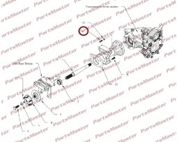 Rear Axle Hex Bolt (axle housing to center section) (89-113-30)