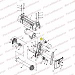 Bracket, Motor Mount W/ Bearing/Seal Kit(9008296)