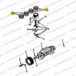 Piston Set, Ring(9010529) - Image 2