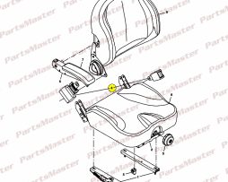 Seatbelt, Retract, Orange, Replmt(9018734)