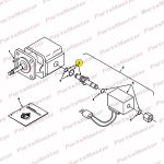 Valve Stem, N.O.Valve, Hyd(59378) - Image 2