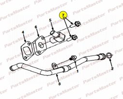 Bolt, M8- 1.25 X 25 Flg Hd [Mit](9010310)