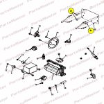 Bolt, M10- 1.25 X 20 Hxhd [Mit](9010248)