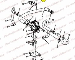 Fitting, 1/4mpt X 1/4mpt, 90deg[Mit](9010317)