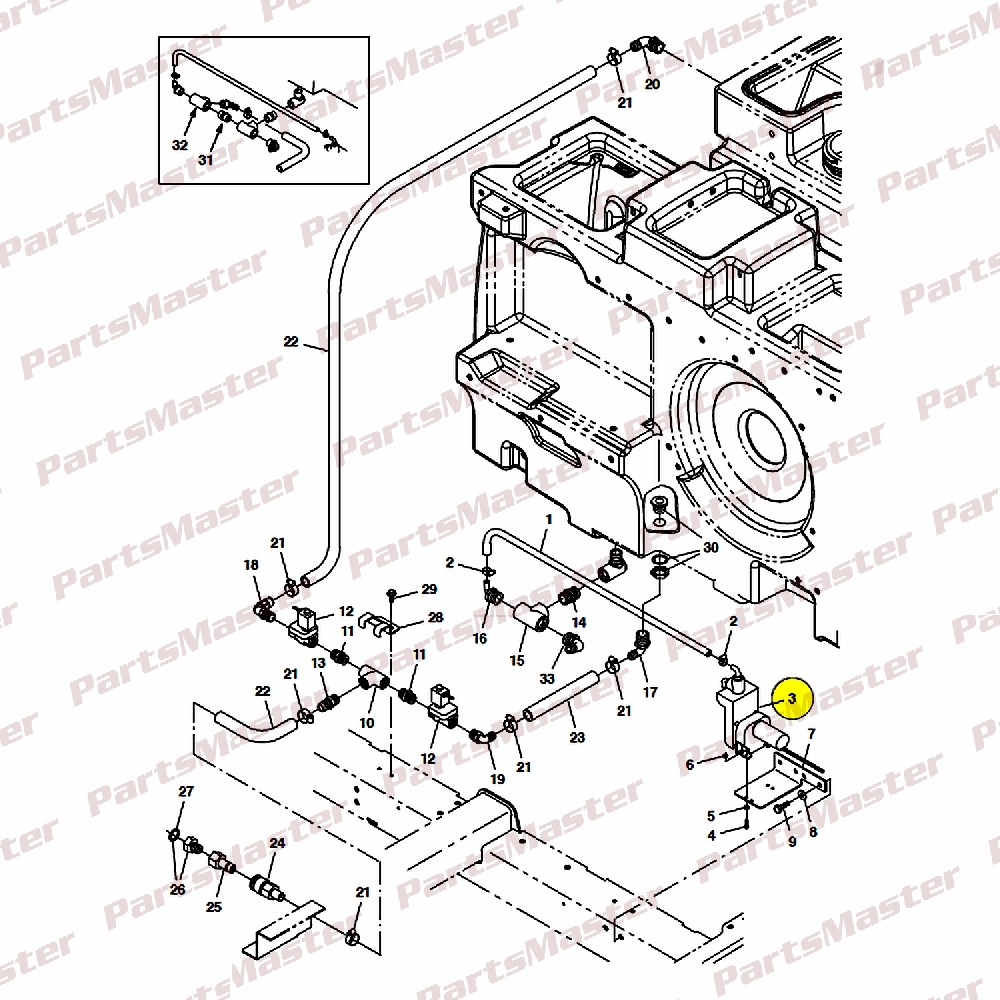O1_3_73260-1.jpg Pump, Detgt, 14vdc, 150ml/Min 20psi (See Breakdowns)(73260) - Image 1