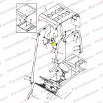 Bracket, Mtg, Mirror, Rearview (1023879)