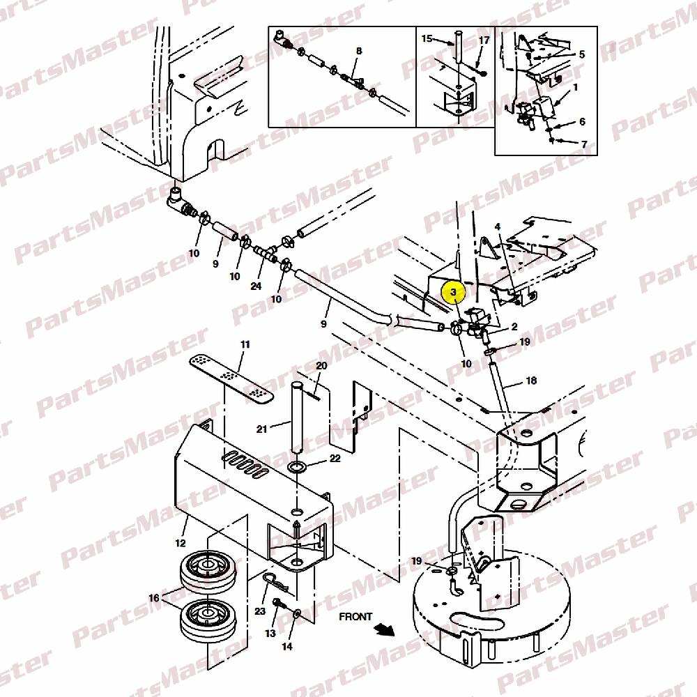 O6_3_59378-1.jpg Valve Stem, N.O.Valve, Hyd(59378) - Image 1