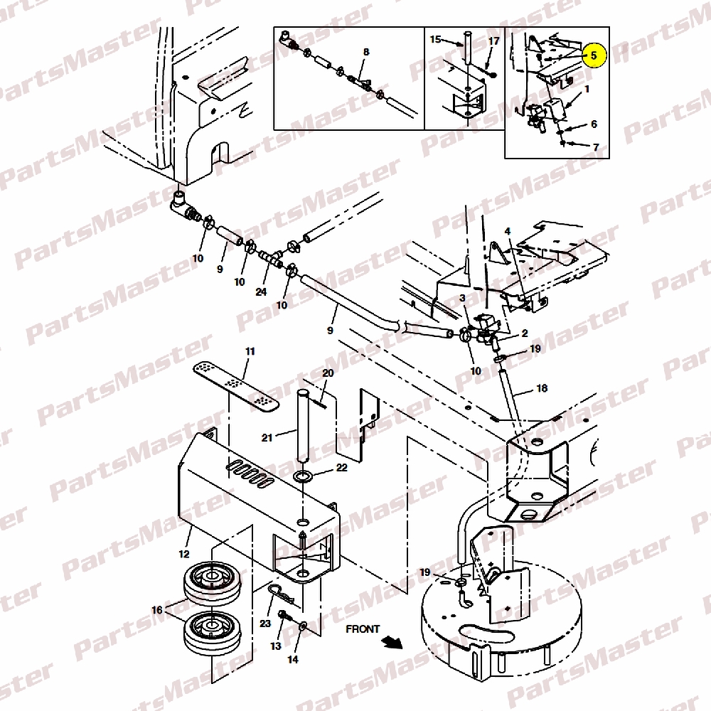 O6_5_17284-1.jpg Screw, Btn, M8 X 1.25 X 16, Ss (17284) - Image 1
