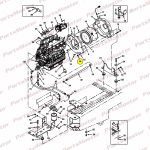 Nut, Hex, Lock, M10 X 1.5, Nl(41430)