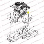 Engine, LPG [Mitsubishi] (See Engine Breakdown) (1070348)