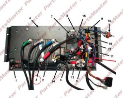 SPEED CONTROL PANEL Hex Bolt (89-080-16)