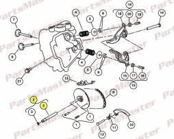 Asm, Camshaft and O-ring, EX40 (105014301)