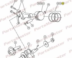 Set, Piston Ring, 0.50 mm Oversize, EX40 (105014001)