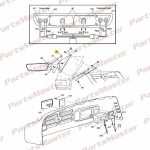 Passenger - EZGO Light Bar Brackets (Years 1994-Up) (74236-G01) - Image 2