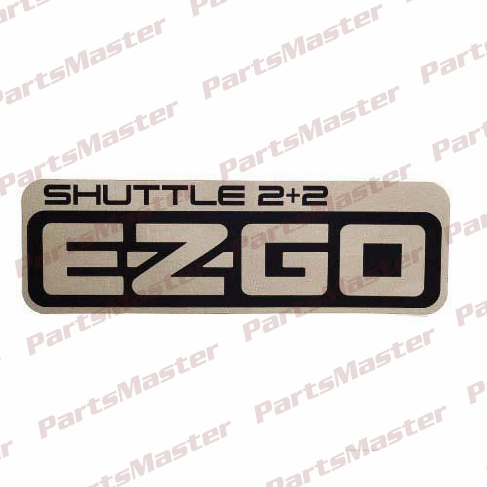 607863 EZGO 2 + 2 Shuttle Decal (Years 1996-2005) (607863) - Image 1